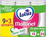 Moltonel Papier Hygiénique Sans Tube - LOTUS en promo chez Intermarché Super Moltonel Papier Hygiénique Sans Tube - LOTUS dans le catalogue Intermarché Super
