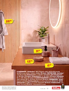 Bademantel im aktuellen Höffner Prospekt (Berlin) Bademantel im Höffner Prospekt "IMMER BESSER!" mit 60 Seiten (Berlin)