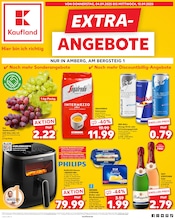 Getränke im Kaufland Prospekt in Amberg Aktueller Kaufland Prospekt mit Getränke, "EXTRA-ANGEBOTE", Seite 1