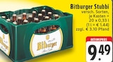 Stubbi im Angebot bei E center in Neuss Stubbi Angebote von Bitburger bei E center Neuss für 9,49 €