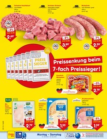 Wurst im Netto Marken-Discount Prospekt "Aktuelle Angebote" mit 69 Seiten (Recklinghausen)