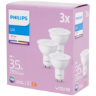 Ampoules LED à réflecteur Philips en promo chez Action Châtellerault à 4,29 €