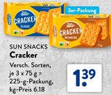 Aktuelles Cracker Classic oder Cracker Mehrkorn Angebot bei ALDI SÜD in Mannheim ab 1,39 €