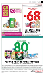Prix et réduction Entretien Textile dans le prospectus Intermarché Express en cours Offre Entretien Textile dans le catalogue Intermarché Express du moment à la page 3