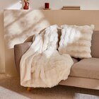 Plaid Bulle - TEX HOME en promo chez Carrefour Ajaccio à 14,99 €