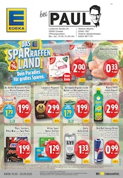 Aktueller EDEKA Supermarkt Prospekt in Büren und Umgebung, "Aktuelle Angebote" mit 26 Seiten, 15.09.2025 - 20.09.2025