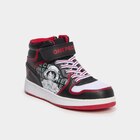 Baskets montantes zippées One Piece noir garçon en promo chez La Halle Baskets montantes zippées One Piece noir garçon dans le catalogue La Halle