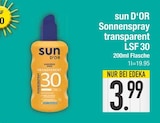 Sonnenspray transparent LSF 30 von sun D'Or im aktuellen EDEKA Prospekt für 3,99 €