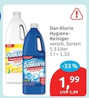 Hygiene.Reiniger von Dan Klorix für 1,99 € bei budni im Angebot Hygiene.Reiniger von Dan Klorix im aktuellen budni Prospekt