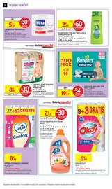 Promos Couches dans le catalogue "-60% DE REMISE IMMÉDIATE SUR LE 2ÈME" de Intermarché Super Couches en promo dans le catalogue Intermarché Super à la page 26