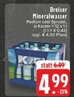 Mineralwasser Medium im Angebot bei E center in Leverkusen Mineralwasser Medium Angebote von Dreiser bei E center Leverkusen für 4,99 €