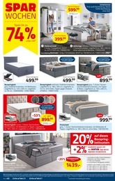 ROLLER Boxspringbett im Prospekt 