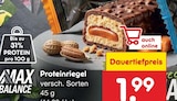 Proteinprodukte im Netto Marken-Discount Prospekt Proteinriegel von MAX BALANCE im aktuellen Netto Marken-Discount Prospekt für 1,99 €