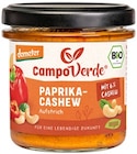 Paprika Cashew Aufstrich Angebote von Campo Verde bei REWE Hildesheim für 2,39 €
