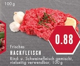 Frisches Hackfleisch bei EDEKA im Bochum Prospekt für 0,88 €