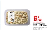 Risotto aux fruits de mer - Hyper U à Reims Risotto aux fruits de mer en promo chez Hyper U Reims à 5,90 €