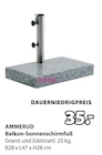 Aktuelles AMMERUD Balkon-Sonnenschirmfuß Angebot bei JYSK in Göttingen ab 35,00 €