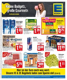 EDEKA Prospekt Scheidegg "Kleine Budgets, große Gourmets" mit 28 Seiten