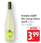 EDEKA - Der Junge Secco weiß Angebot im Prospekt Der Junge Secco weiß bei EDEKA im Prospekt "" für 3,99 €