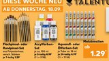 Flachpinsel-Set Angebote von Talentus bei Kaufland Bensheim für 1,29 €