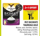 Riz Basmati - Taureau Ailé en promo chez Supeco Riz Basmati - Taureau Ailé dans le catalogue Supeco