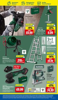 Gartenhaus Angebot im aktuellen Lidl Prospekt auf Seite 47