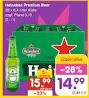 Aktuelle Heineken Angebote bei Netto Marken-Discount in Krefeld Aktuelles Premium Beer Angebot bei Netto Marken-Discount in Krefeld ab 14,99 €
