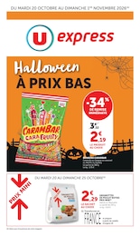 U Express Catalogue "Halloween À PRIX BAS", 16 pages, Coeuilly, 20/10/2026 - 01/11/2026 U Express Catalogue "Halloween À PRIX BAS", 16 pages, Coeuilly, 20/10/2026 - 01/11/2026