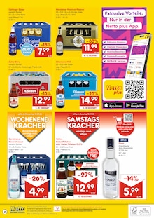 Gerolsteiner im Netto Marken-Discount Prospekt "DER ORT, AN DEM DU IMMER AUSGEZEICHNETE PREISE FINDEST." mit 2 Seiten (Gelsenkirchen)