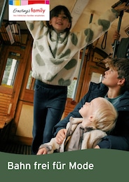 Mode Prospekt von Ernstings family Dillingen Ernstings family Prospekt: "Bahn frei für Mode", 1 Seite, 08.09.2025 - 27.09.2025