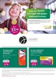 Apotheke Prospekt von mea - meine apotheke in Karlsfeld Aktueller mea - meine apotheke Apotheken Prospekt für Karlsfeld: Unsere Dezember-Angebote mit 4} Seiten, 01.12.2023 - 31.12.2023