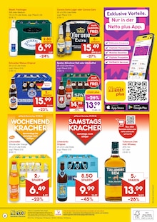 Gin im Netto Marken-Discount Prospekt "DER ORT, AN DEM DU IMMER AUSGEZEICHNETE PREISE FINDEST." mit 2 Seiten (Regensburg)