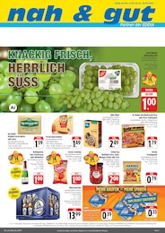 nah und gut Prospekt für Würzburg mit 4 Seiten nah und gut Prospekt für Würzburg: "Wir lieben Lebensmittel!", 4 Seiten, 21.09.2026 - 26.09.2026