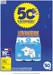 Offre Lait dans le catalogue Carrefour du moment à la page 5