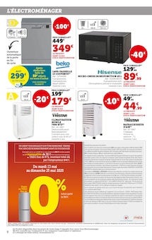 Promo Beko dans le catalogue Super U du moment à la page 8