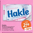Toilettenpapier im tegut Prospekt Toilettenpapier von Hakle im aktuellen tegut Prospekt für 2,99 €