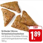 EDEKA Altrip - Grillecke! Dünne Schweinelachsscheiben Angebot im Prospekt Grillecke! Dünne Schweinelachsscheiben bei EDEKA im Altrip Prospekt für 1,89 €