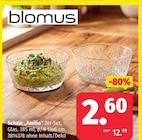 Schale Amilio 2er-Set im Segmüller Prospekt Schale Amilio 2er-Set von blomus im aktuellen Segmüller Prospekt für 2,60 €