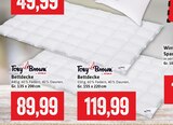 Bettdecke Angebote von Tony Brown bei Kaufhaus Stolz Stralsund für 89,99 €