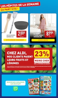 Catalogue Aldi de la semaine "ARRIVAGES MÉDITERRANNÉE À PRIX DISCOUNT " avec 2 pages, valide du 13/05/2025 au 19/05/2025 pour Anduze et alentours Prospectus Aldi de la semaine "ARRIVAGES MÉDITERRANNÉE À PRIX DISCOUNT " avec 2 pages, valide du 13/05/2025 au 19/05/2025 pour Anduze et alentours