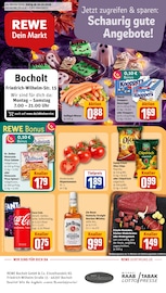 Fleisch im REWE Prospekt in Bocholt Aktueller REWE Prospekt mit Fleisch, "Dein Markt", Seite 1