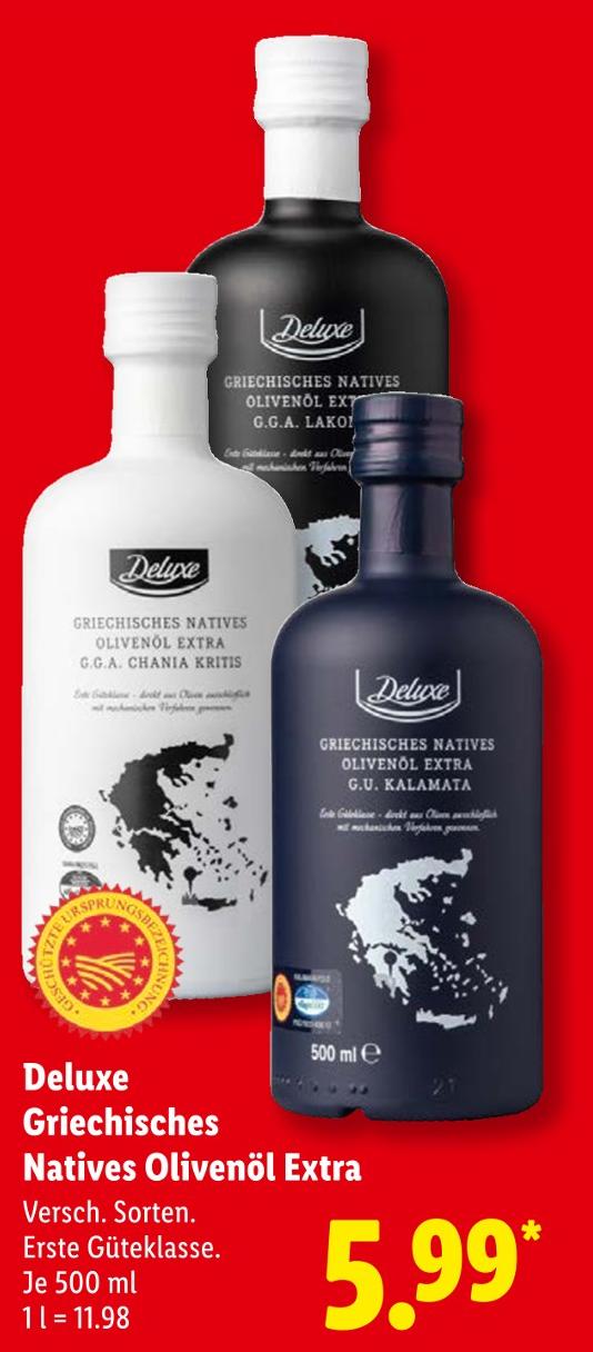 Griechisches Natives Olivenöl Extra G.G.A. Chania Kritis