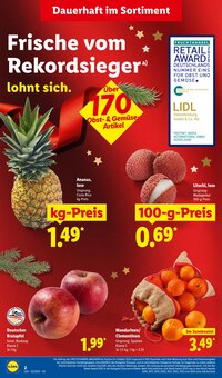 Äpfel im aktuellen Lidl Prospekt (Ludwigshafen (Rhein)) Äpfel im Lidl Prospekt "LIDL LOHNT SICH" mit 57 Seiten (Ludwigshafen (Rhein))