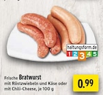 Frische Bratwurst mit Röstzwiebeln und Käse Angebote bei EDEKA Gelsenkirchen für 0,99 €