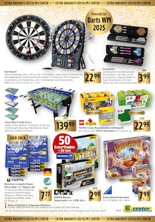 Dartscheibe im aktuellen E center Prospekt (Trier) Dartscheibe im E center Prospekt "Aktuelle Angebote" mit 58 Seiten (Trier)