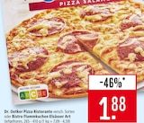 Pizza Ristorante im Angebot bei Marktkauf in Hanau Pizza Ristorante Angebote von Dr. Oetker bei Marktkauf Hanau für 1,88 €