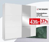 Schwebetürenschrank für 439,00 € bei Opti-Wohnwelt im Angebot Schwebetürenschrank im aktuellen Opti-Wohnwelt Prospekt