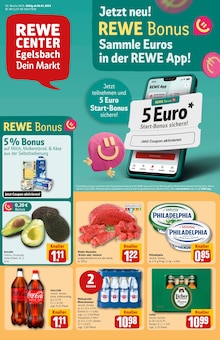 REWE Prospekt mit 40 Seiten (Langen (Hessen))