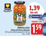 EDEKA Roßtal - Erbsen mit Pariser Karotten Angebot im Prospekt Erbsen mit Pariser Karotten bei EDEKA im Roßtal Prospekt für 1,39 €