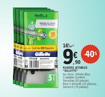 Rasoirs jetables - GILLETTE - E.Leclerc Rasoirs jetables - GILLETTE à 9,90 € dans le catalogue E.Leclerc